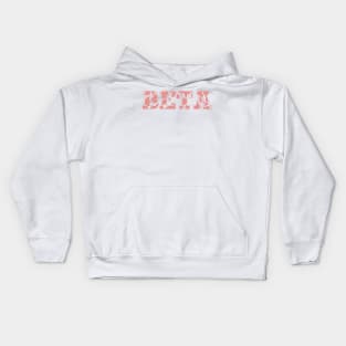 Beta Cow Pattern Kids Hoodie